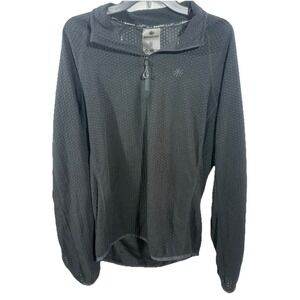 Mountain Gear Women's  Black Thermal Fleece Polartek With‎ Thumb Holes